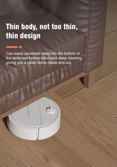 Low-noise powerful cleaning and disinfecting robot vacuum