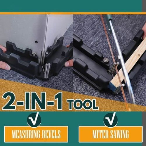 🔥 2-in-1 Mitre Measuring Cutting Tool
