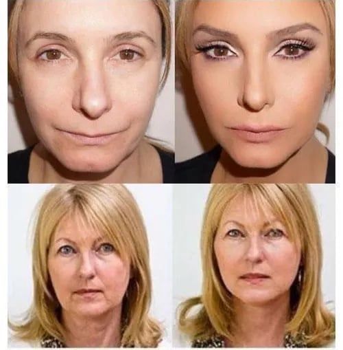 🔥（40PCS）New Ultra Invisible Waterproof Face Lift Stickers Complete Kit