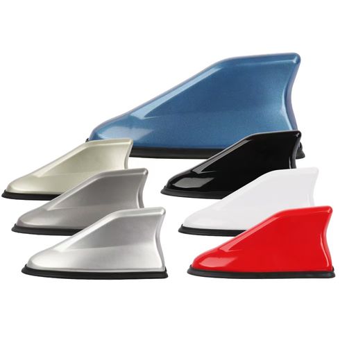 (Antenna decoration without punching)Design Universal Car Shark Fin Antenna Roof Antenna