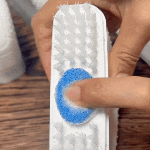 White Shoes Foam Decontamination Brush