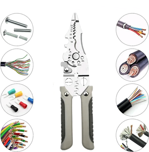 🔥Multifunctional Wire Stripper Crimper Cable Cutter Pliers