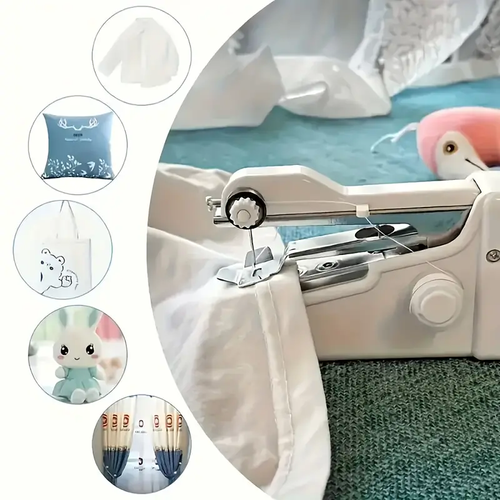 Small Household Hand-held Portable Manual Sewing Machine