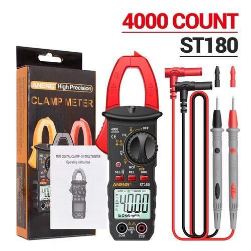 Advanced 4000 Counts ST180 Digital Clamp Meter Multimete