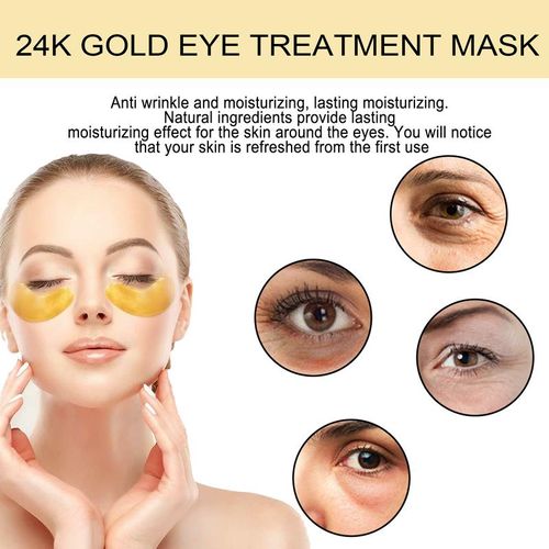 Retinol Collagen Under Eye Mask 60PCS Anti-Aging, Hydrating & Brightening