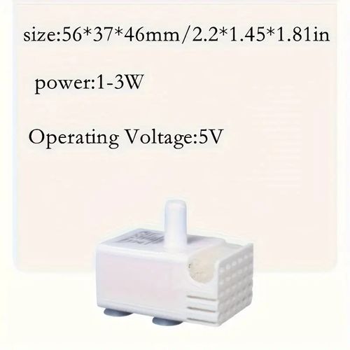 Ultra Quiet Submersible Water Pump With Dry Burning Protection