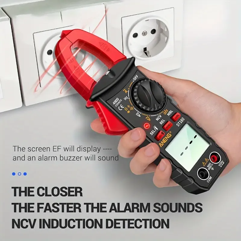 Advanced 4000 Counts ST180 Digital Clamp Meter Multimete