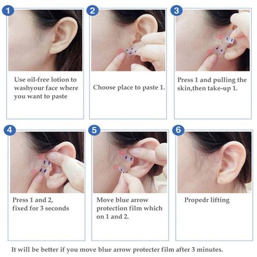 （100 PCS 🔥）Invisible Face Lifter Tape Has a delicate V face