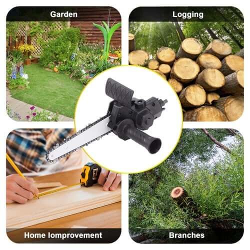 🔥Hot sale Electric Drill Modified To Electric Chainsaw Drill Attachment