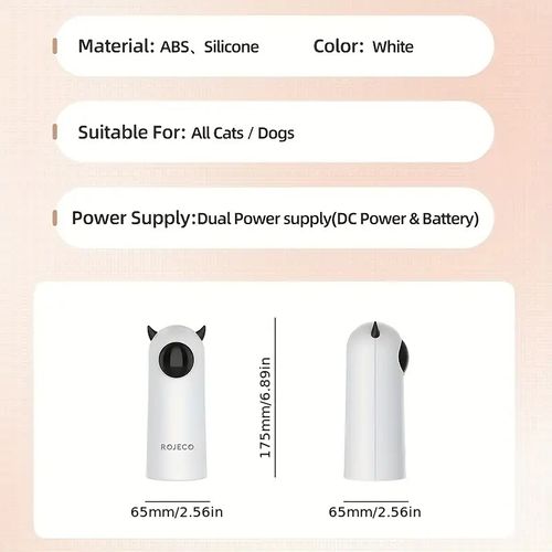 Interactive Smart Pet Laser Light Toy - Indoor Playmate for Cats and Dogs