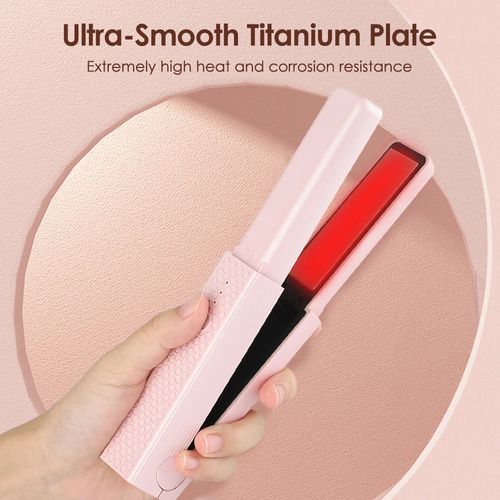 Mini Wireless Straightening Iron Portable Pocket Size