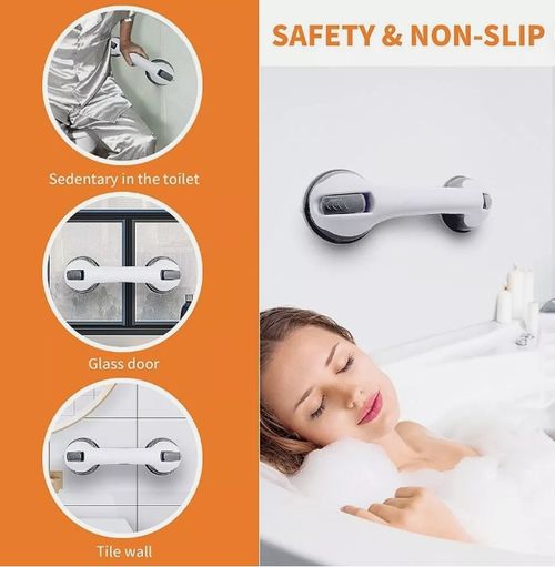 2pcs Shower Handle Grab Bars For Bathtubs And Showers