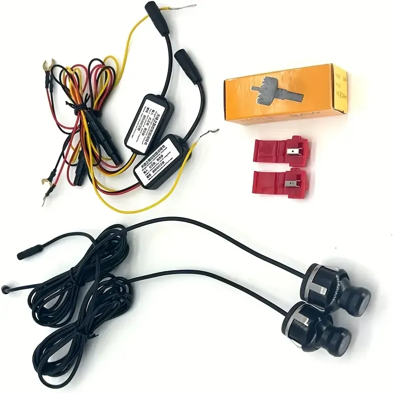car modified LED Angel Wings warning front welcome Lights