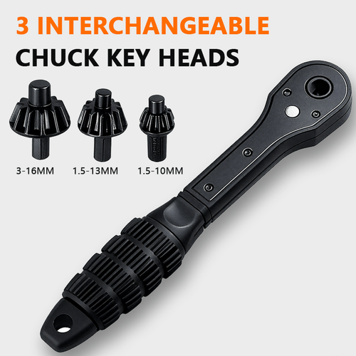 Hot Sale 49% OFF🔥3 in 1 Drill Chuck Ratchet Spanner