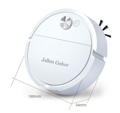 Low-noise powerful cleaning and disinfecting robot vacuum