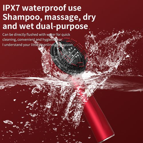 Electric massage comb, home head red light hair care, hair care, hair dressing, hair combing, skin meridian massage device