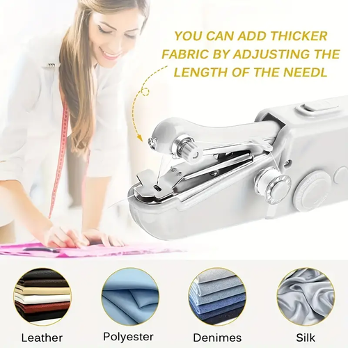 Small Household Hand-held Portable Manual Sewing Machine
