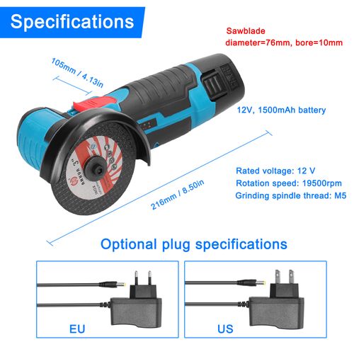 Mini Angle Grinder – Rechargeable