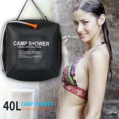 5 Gallon Portable Solar Shower Bag-Perfect for Outdoor Enthusiasts, Campers, Hikers, Beachgoers, and Swimmers