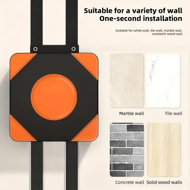 A silent sandbag, wall mounted boxing target, suitable for home and training, wall boxing mat, home indoor wall target