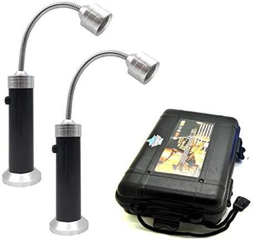 Zoom flashlight tail magnet auto repair work light
