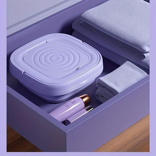 8L Portable Folding Mini Washing Machine