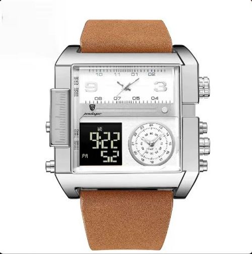 A new dual-display electronic quartz watch