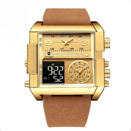 A new dual-display electronic quartz watch