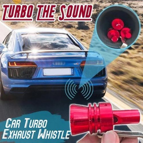 🏎️💨 TURBO SOUND WHISTLE MUFFLER EXHAUST🔥