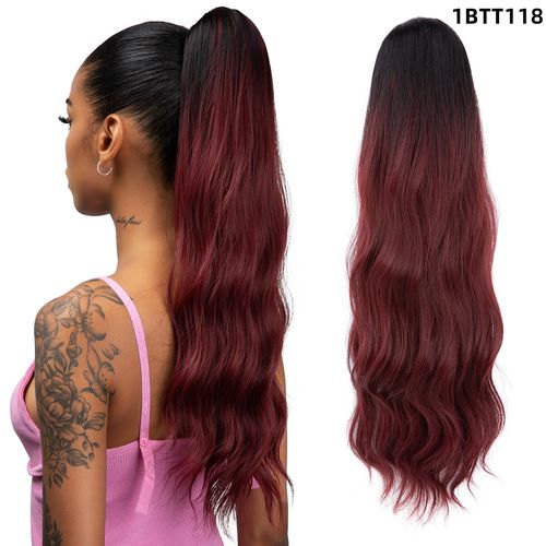 Diy Drawstring wig ponytail