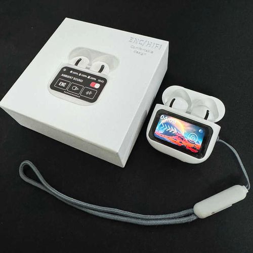 2025 A19 Pro LCD Display Screen Wireless TWS Earbuds ENC Active Noise Reduction BT 5.4