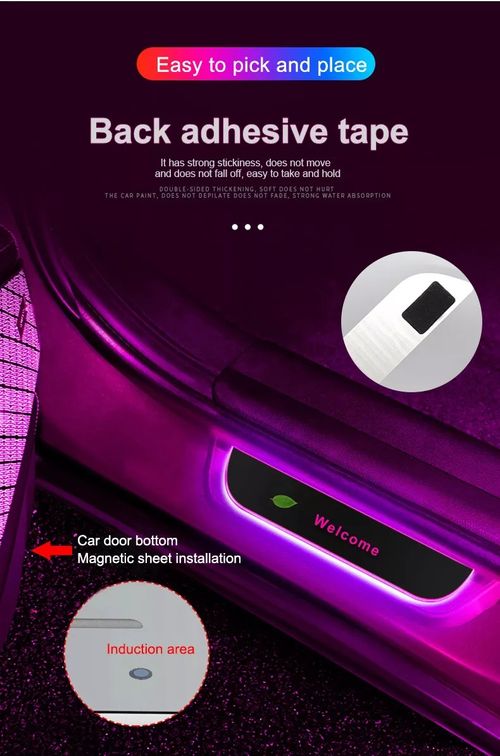 Car LED Door Sills（welcome)