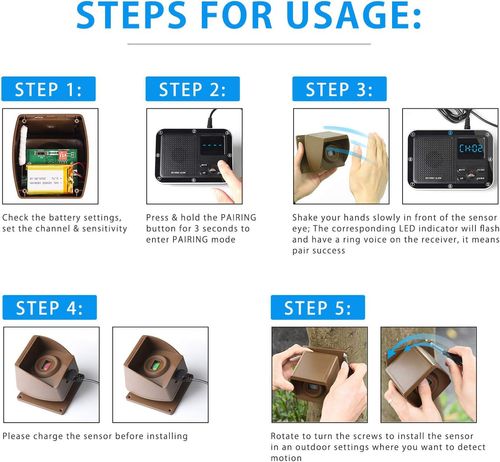 ireless Solar Driveway Alarm: Outdoor - Rated Weatherproof Security System