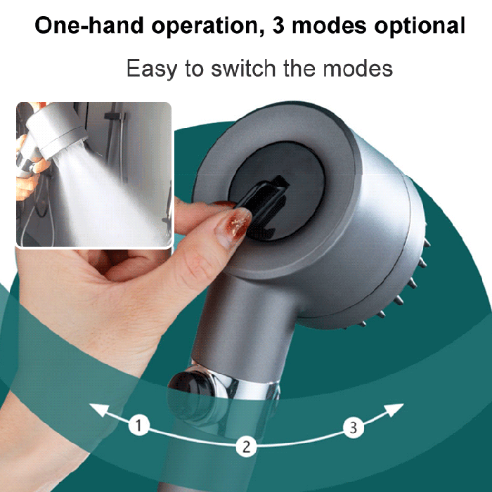 Multi-functional High Pressure Shower Head Set