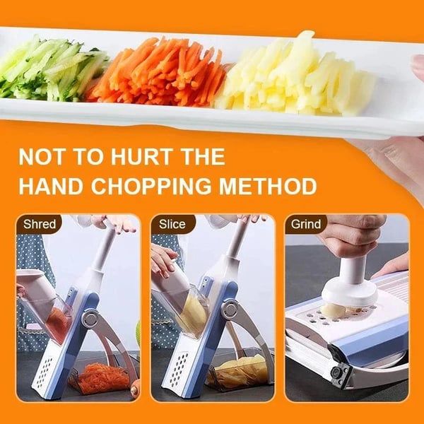 🔥 Safe Mandoline Slicer for Kitchen