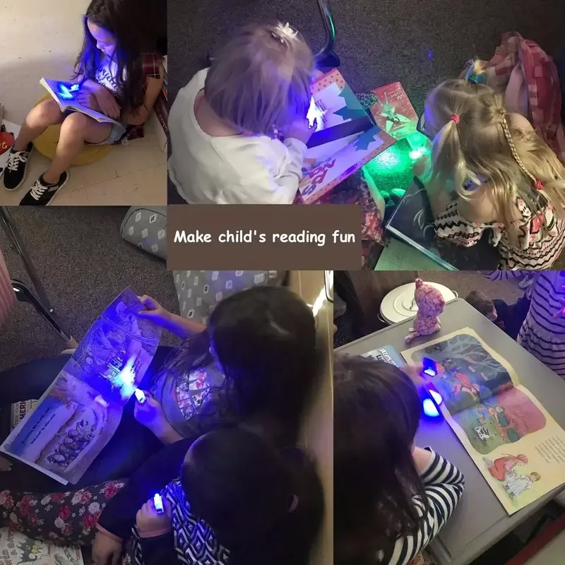 LED Finger Lights Mini Finger Flashlights Light up Ring Sticks Lights for Adults Glow in The Dark Party Favors Birthday Rave Party Supplies
