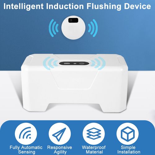 Rechargeable Lithium Battery Smart Toilet Flusher