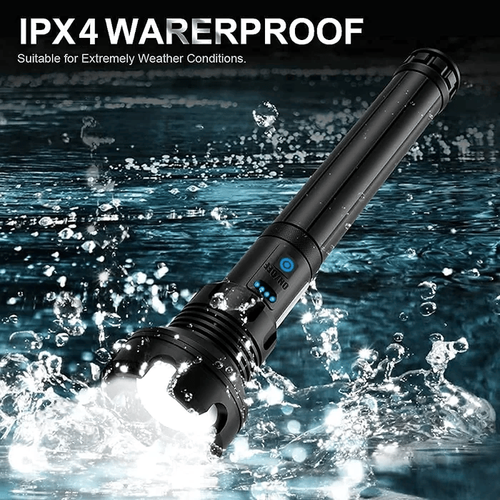 🔥HOT SALE 49% OFF🔥 - LED Rechargeable Tactical Laser Flashlight 90000 High Lumens