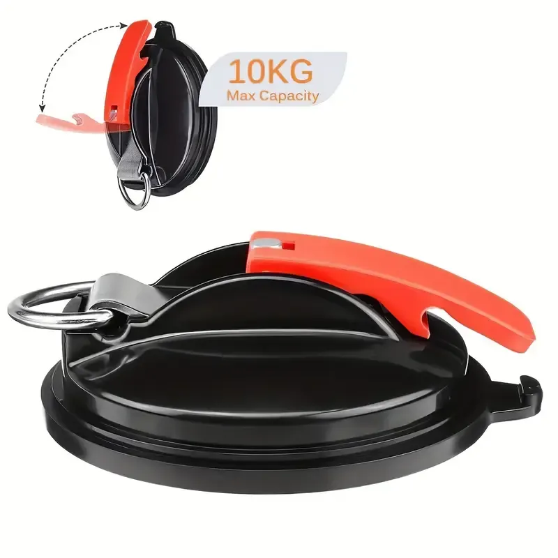 Heavy Powerful Sucker Cup Duty With Securing S Hook Tie Down Camping Tarp Tents Car Mount Luggage Suction Cup Anchor