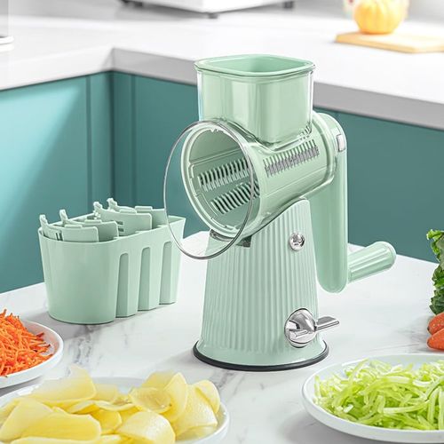 🔥🔥HOT SAVE-48% OFF🔥🔥5 in 1 Rotary Cheese Grater Vegetable Slicer