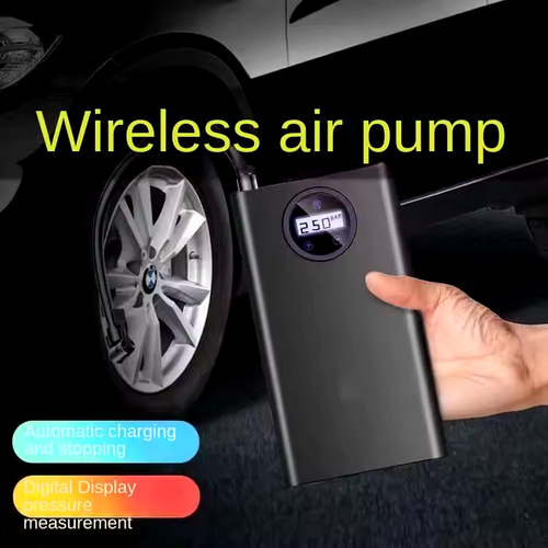 Portable Wireless Car Tire Inflator Pump