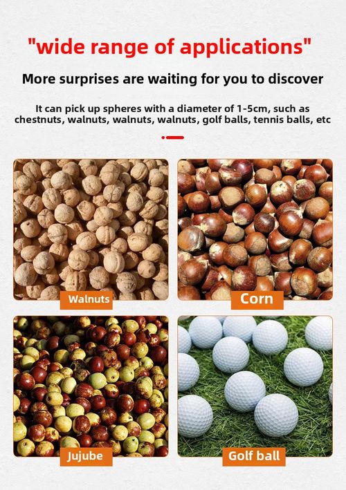 Hot Sale Fruit Nut Ball Golf Walnut Chestnut Picker Garden Tools