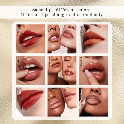 ✨Transferproof Color-Changing Lipstick💄CrystalClear Color Alchemy 💋 Auto-Tints on Contact!