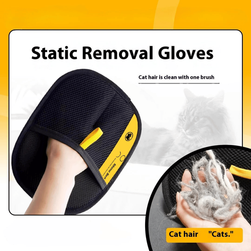 Pet hair remover Electrostatic gloves