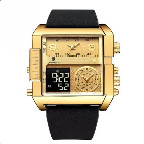 A new dual-display electronic quartz watch