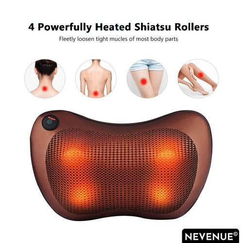 Car electric massage pillow