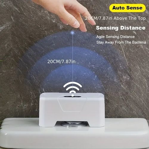 Rechargeable Lithium Battery Smart Toilet Flusher