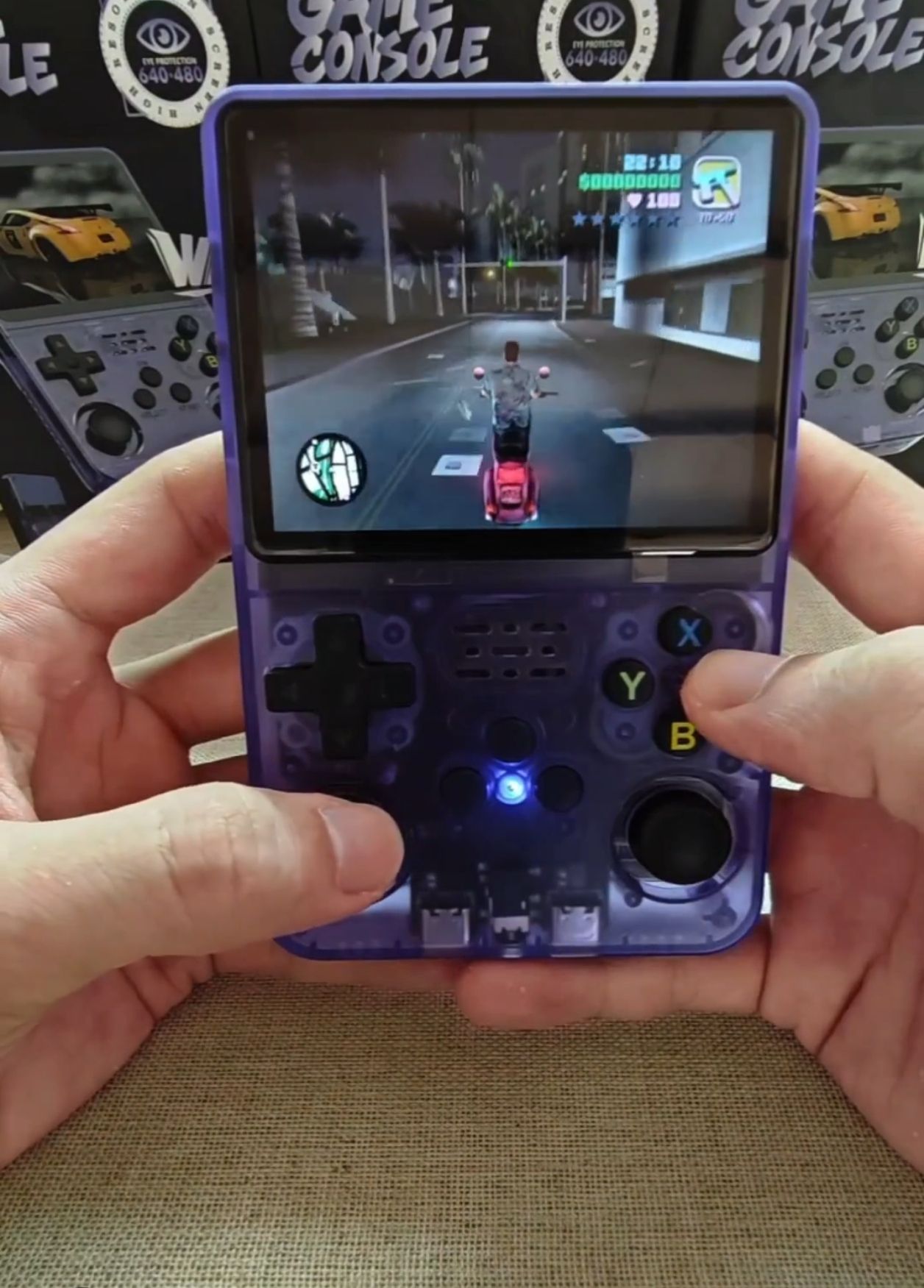 Game console, supports 10,000+ games, including 3D games.