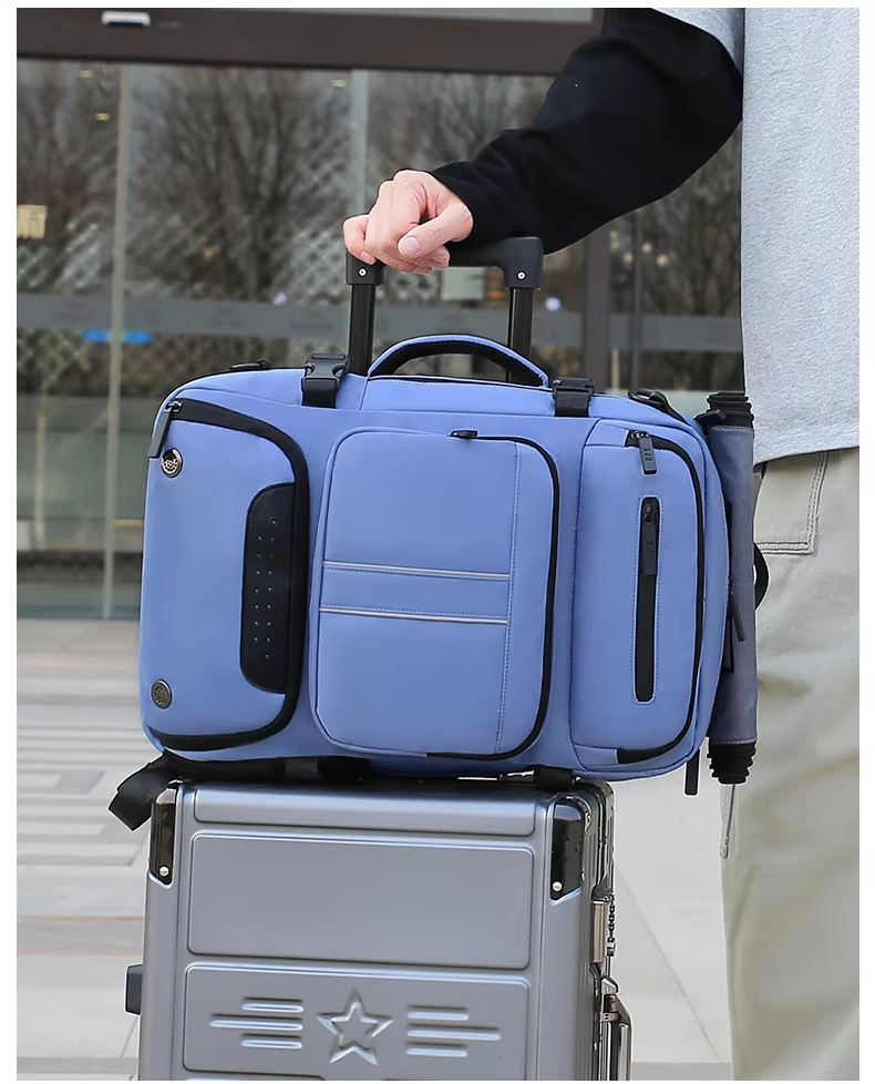 💕FED UP WITH MESSY PACKING? This backpack is your travel savior! Boasting large capacity + smart partitions, it holds laptops, sneakers, water bottles, tablets—all your essentials. No more rummaging—organized compartments keep everything in order. One pack for all travel needs? Mission accomplished!