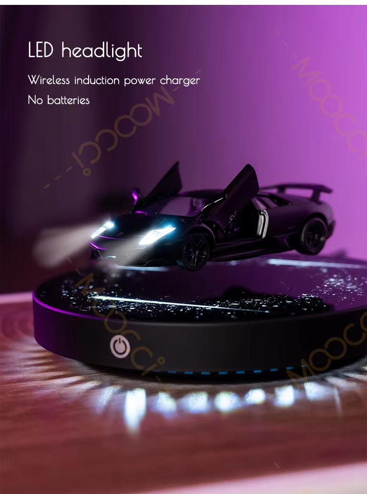 🚗YOUR DREAM CAR, FLOATING IN STARLIGHT! Maglev tech lifts the alloy supercar, touch - activated star base glows. Every detail—from brake calipers to rims—shines. A desk display that screams SCI - FI EPIC—car lovers lose their minds!